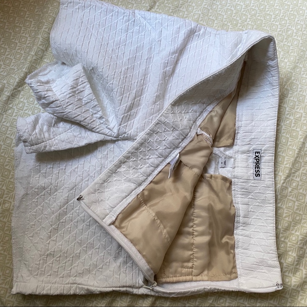 Express high waisted tailored shorts